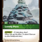 Lonely Poro