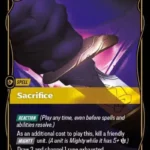 Sacrifice