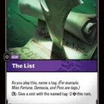 The List