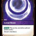 Lunar Boon